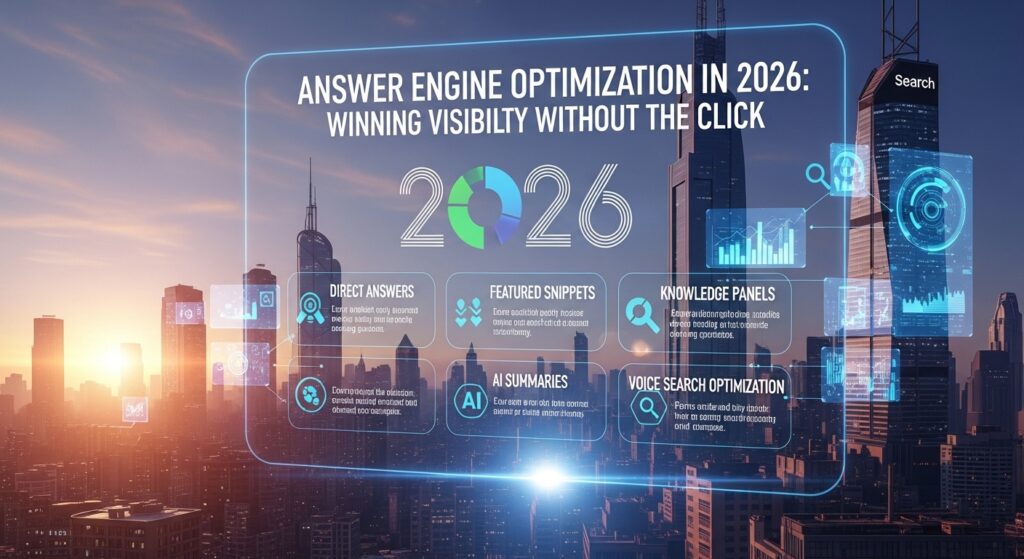 Answer Engine Optimization in 2026: How to Win Visibility Without the Click